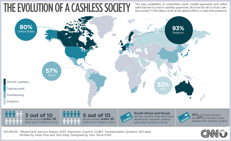 World.Map.Cashless.Society