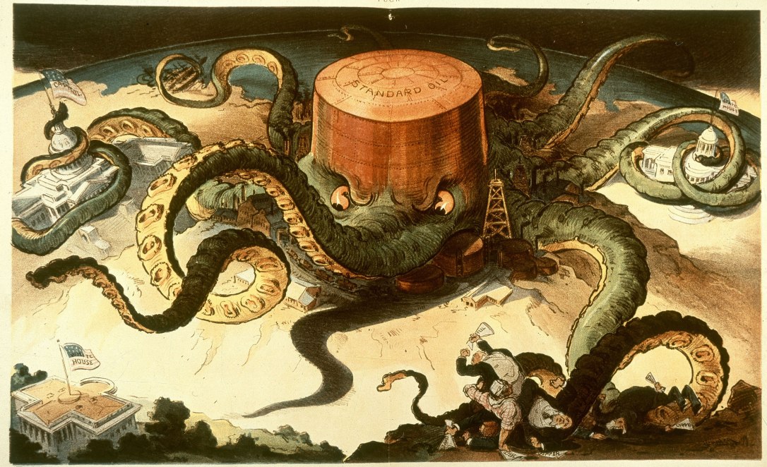 octopus political cartoon
