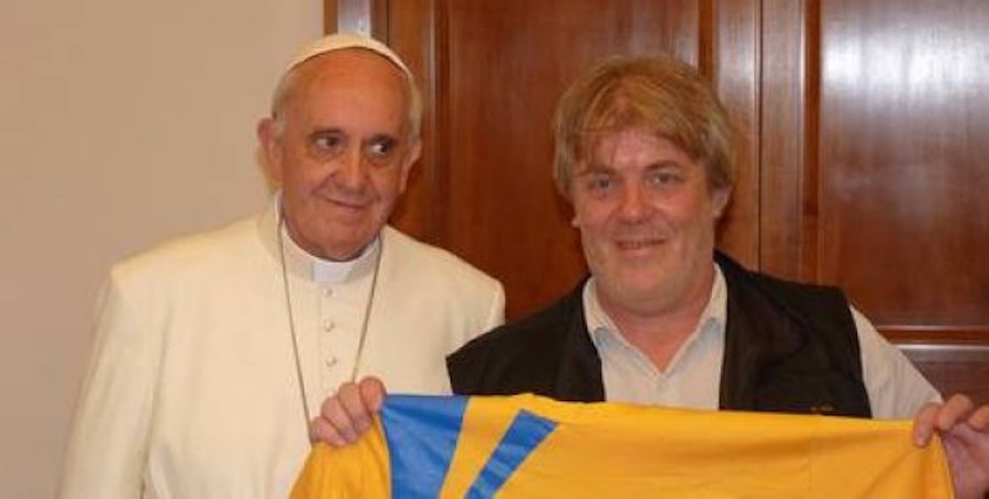 pope with vero