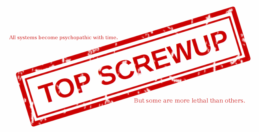 Top Screw Up