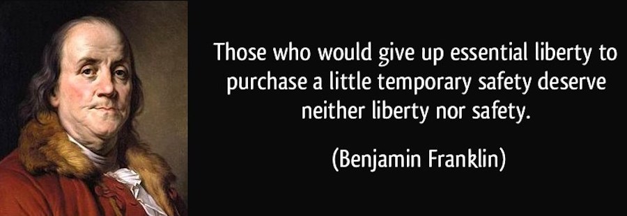 franklin on liberty and safety