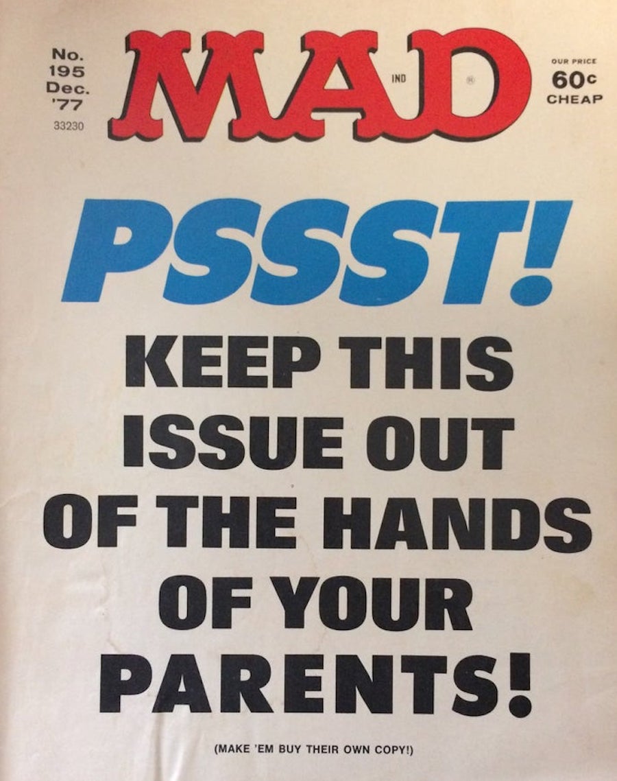 mad keep this issue out of the hands of your parents