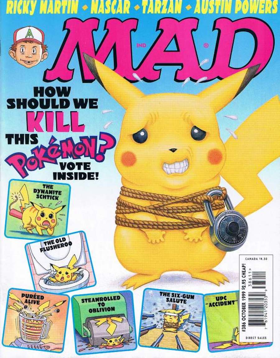 mad magazine pokemon