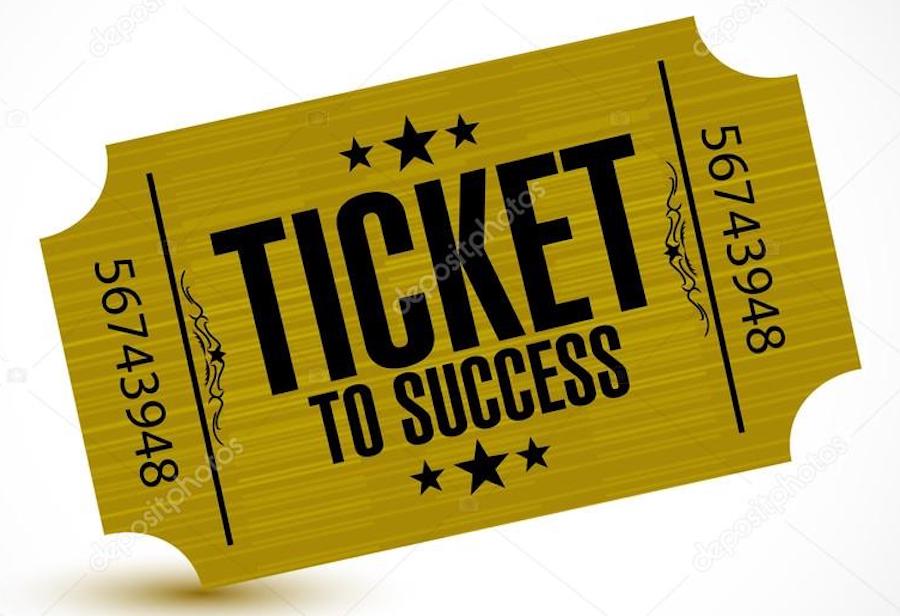ticket to success