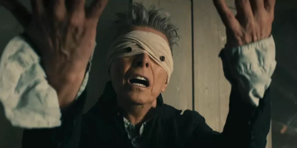 David Bowie Blackstar Bandages on Eyes