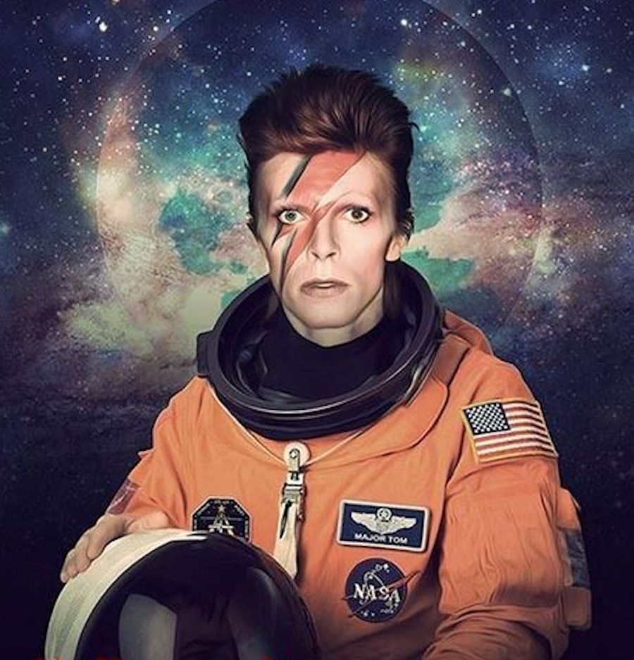 david bowie spacesuit star man
