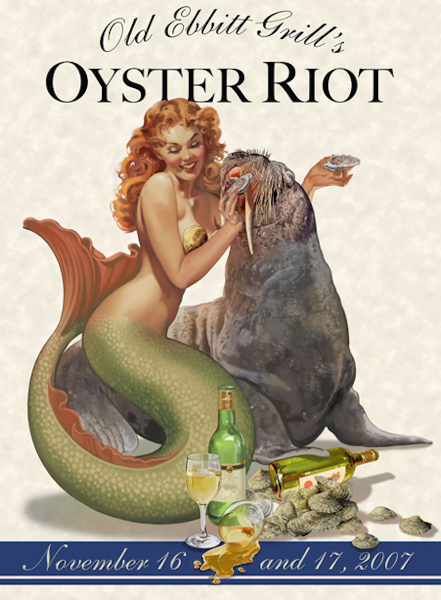 oyster riot then