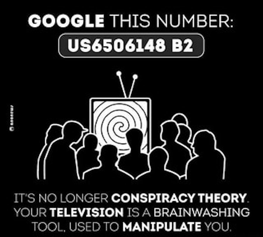 tv mind control patent