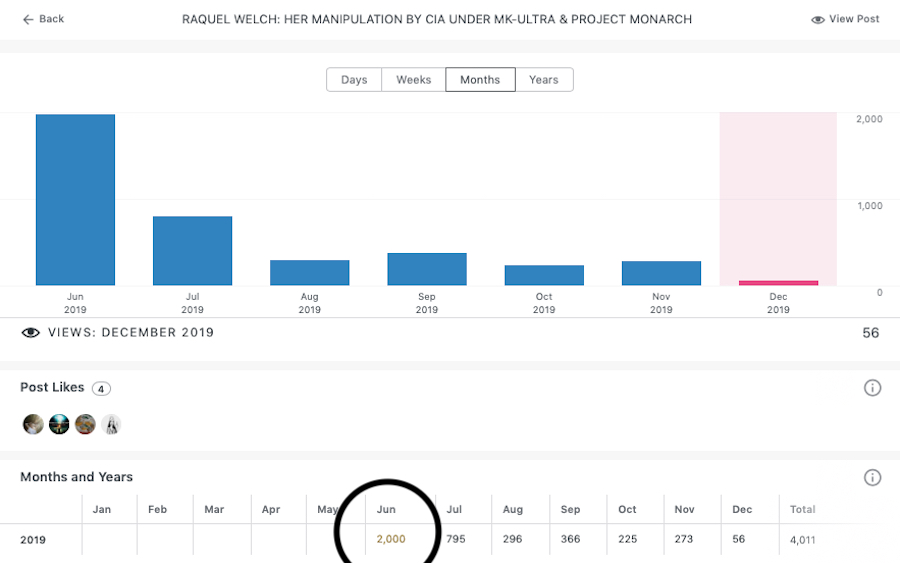 Raquel Welch Traffic