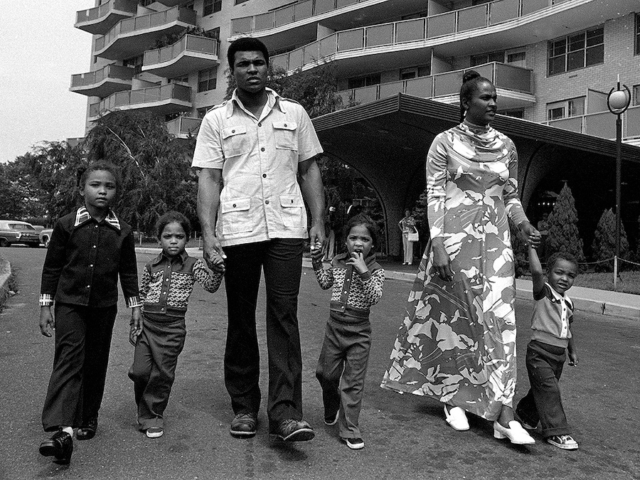 muhammad ali family in cherry hill