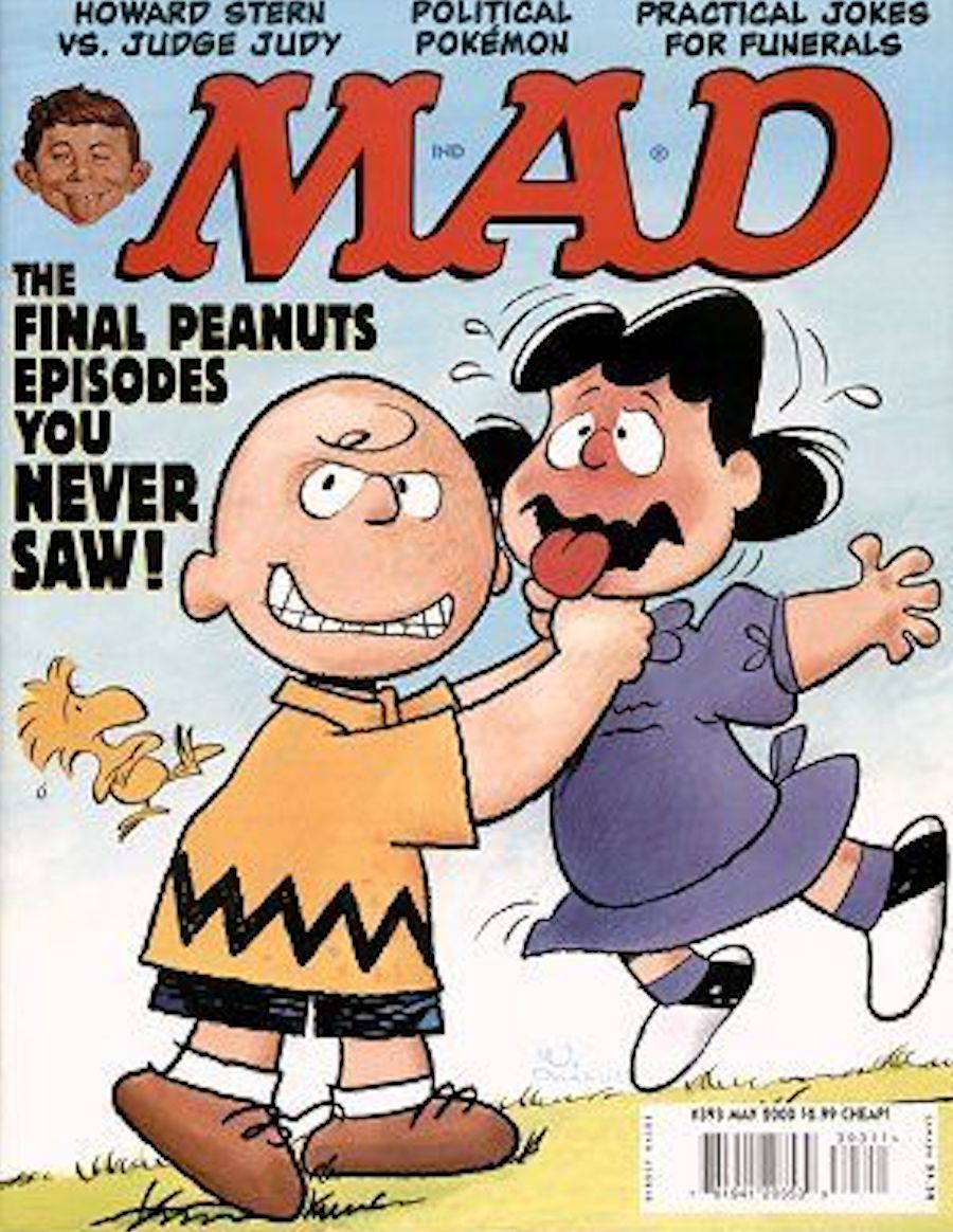 mad snoopy charlie brown and lucy