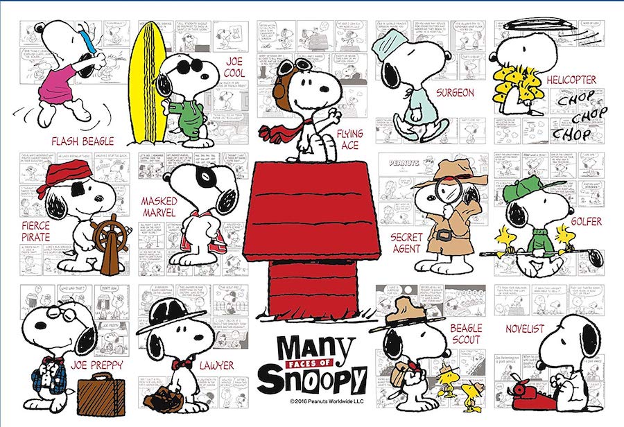 snoopy many faces 2