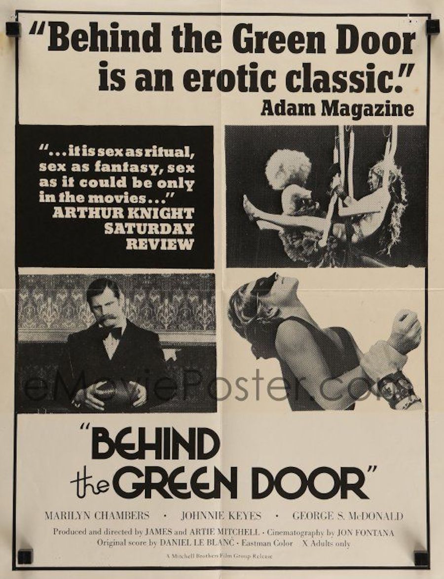 behind the green door