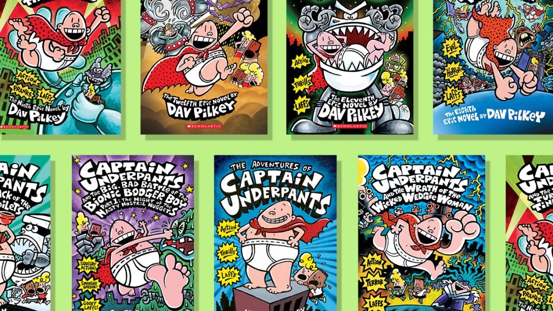 captain underpants series