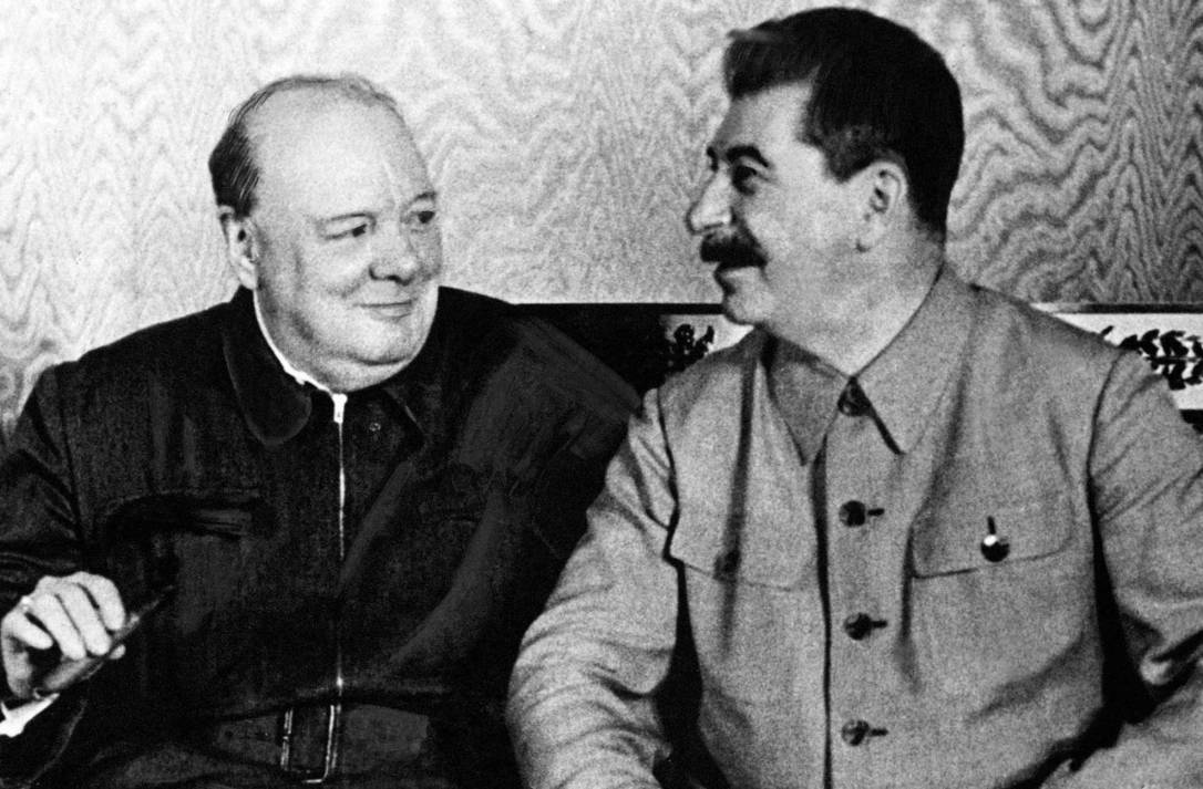 churchill and stalin