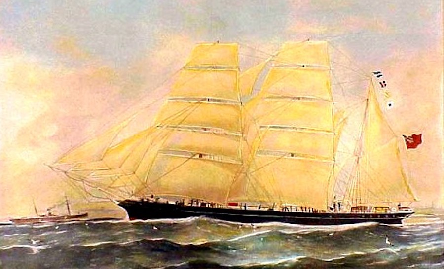 Conrad's Ship (Bark Otago)