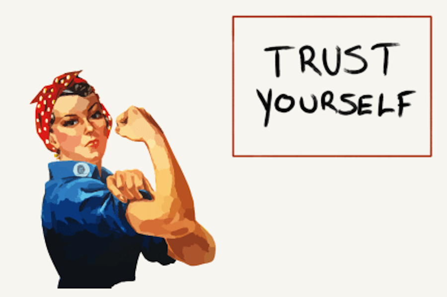 rosey the riveter trust yourself