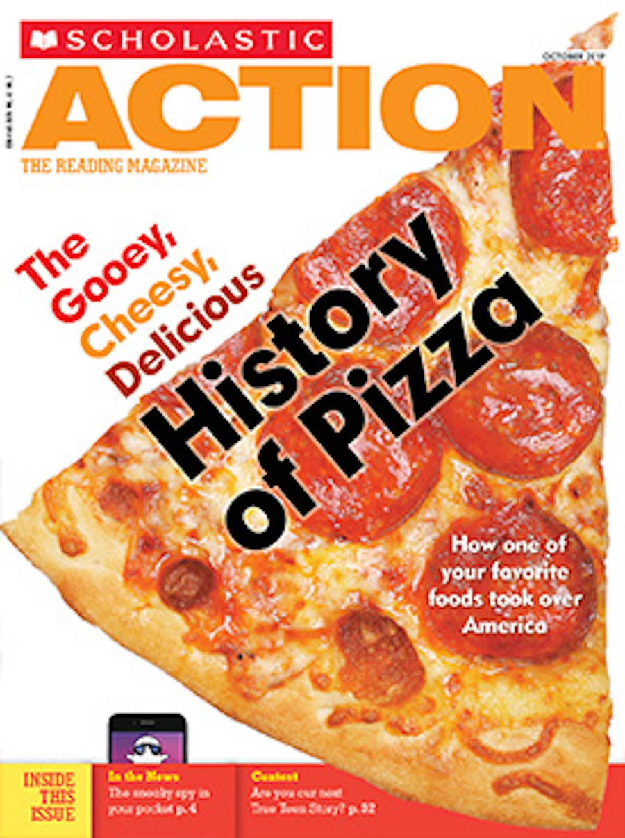 scholastic action - pizza