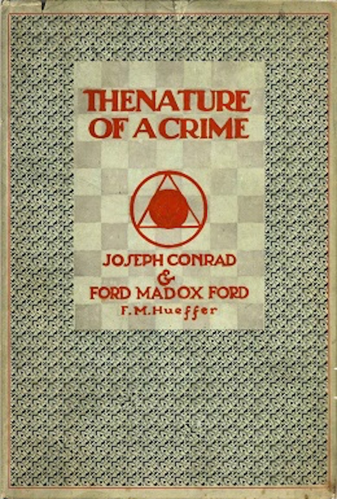 The Nature of a Crime Cover