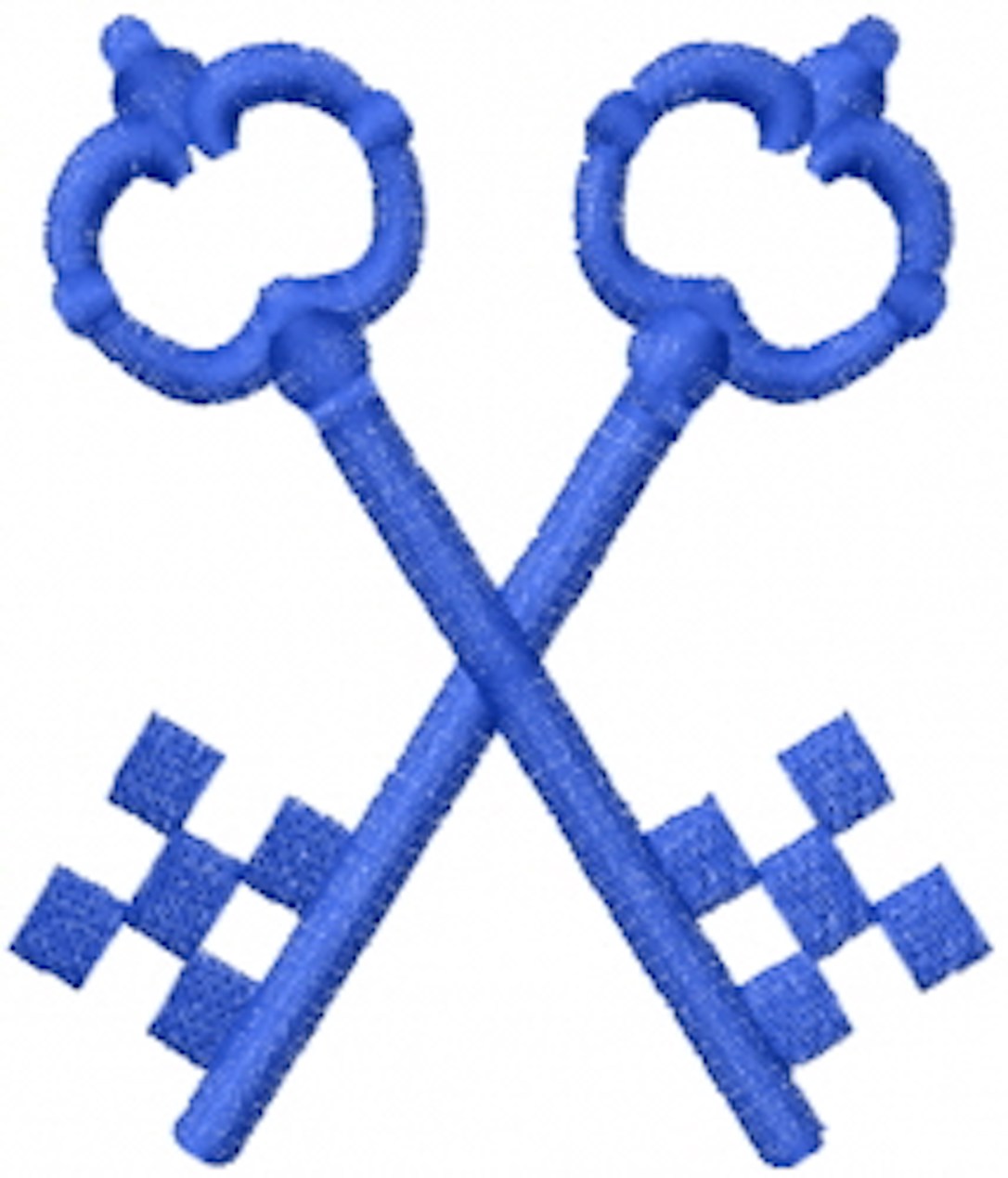 masonic crossed keys checkers