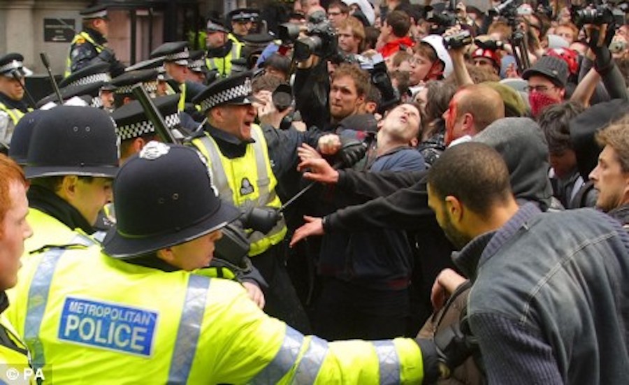 british police brutality