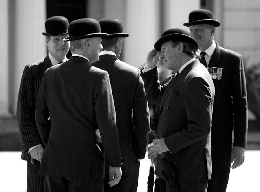 bowler hat businessmen