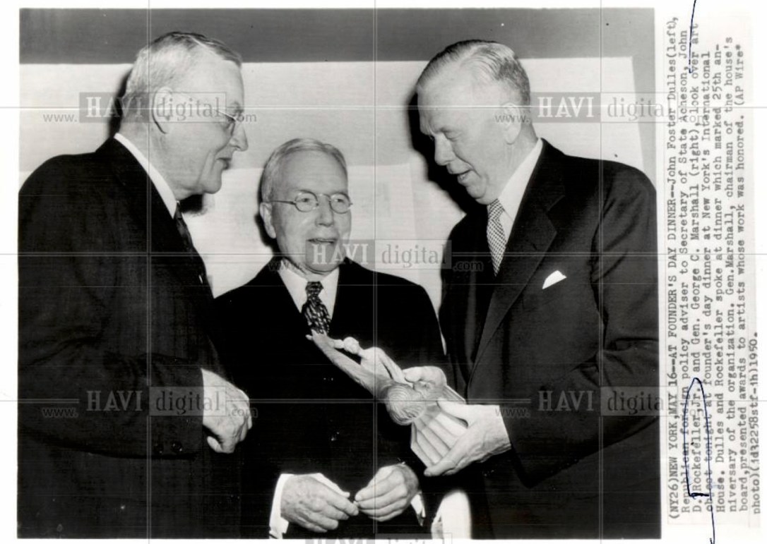 dulles rockefeller marshall