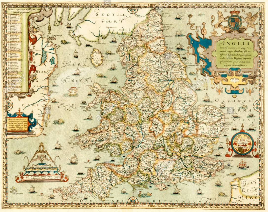 elizabethan map 2
