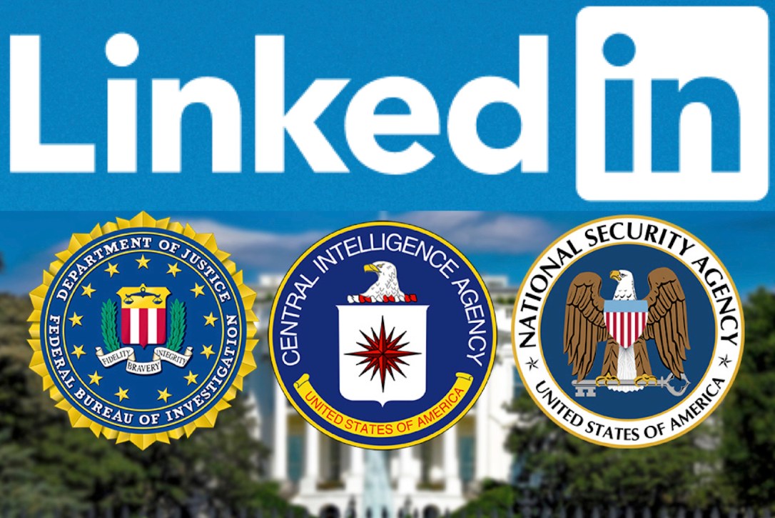 linkedin cia nsa fbi
