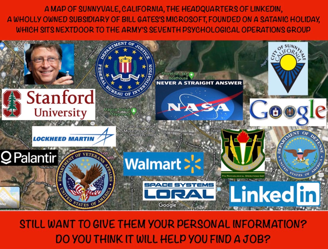 LinkedIn - Map of Sunnyvale