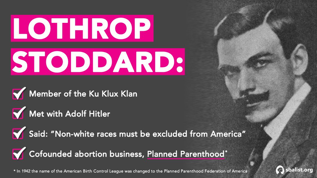 lothrop stoddard planned parenthood