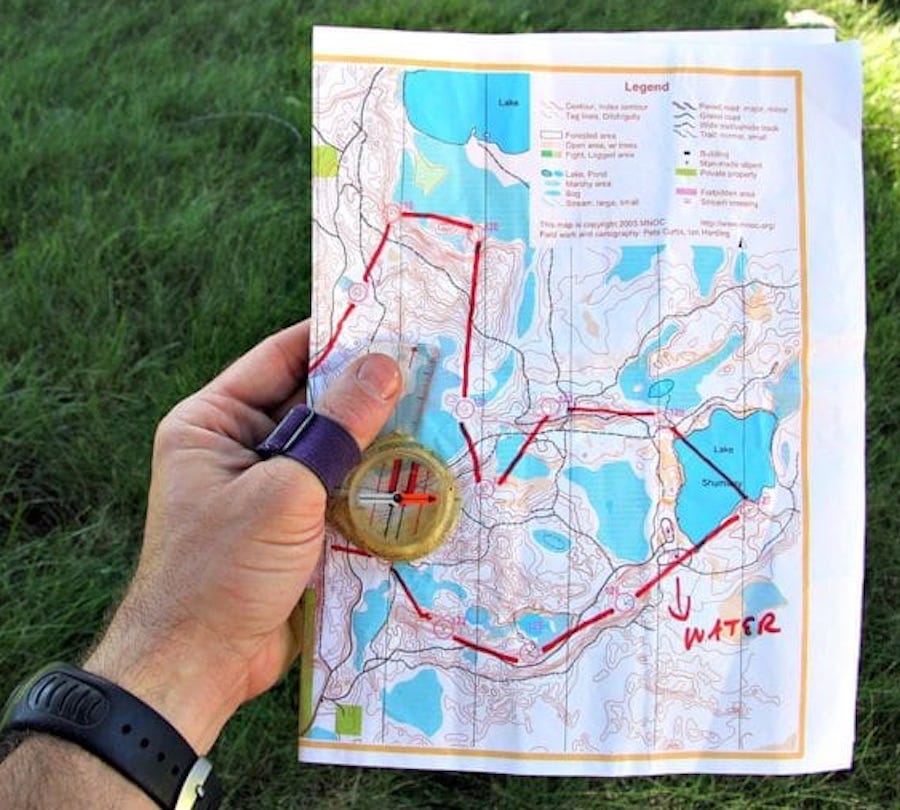 map orienteering