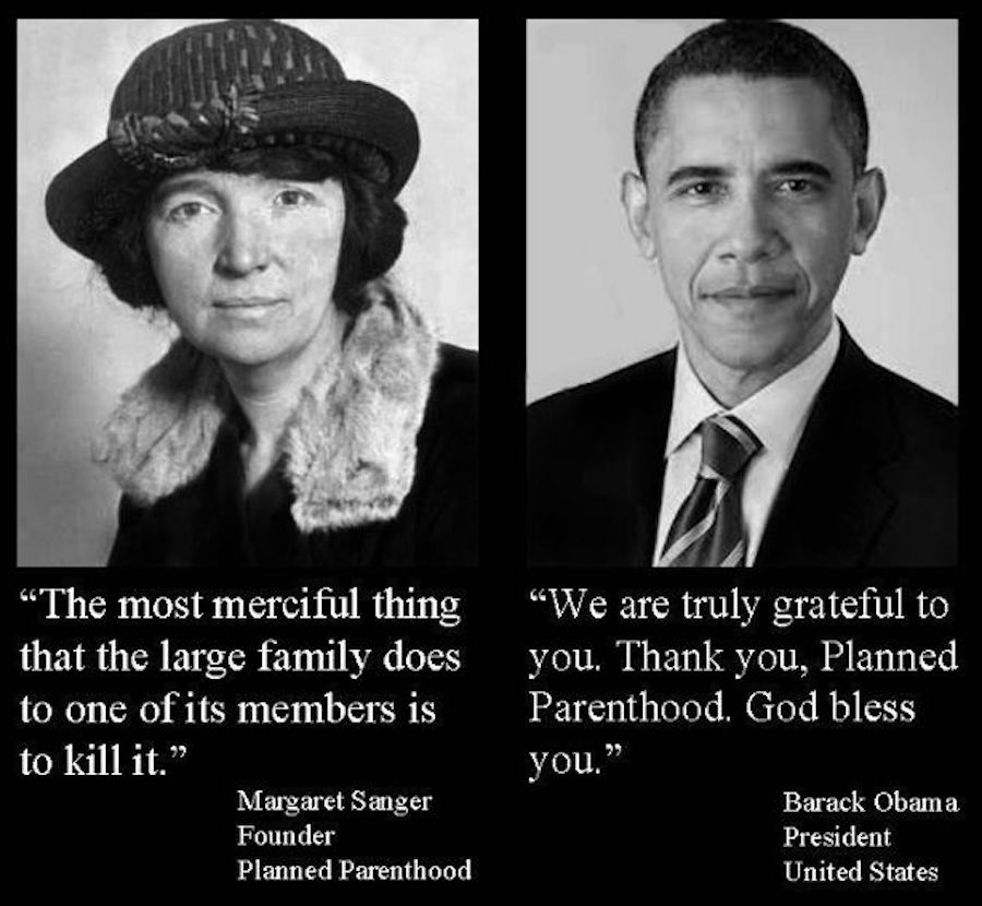 margaret sanger barack obama