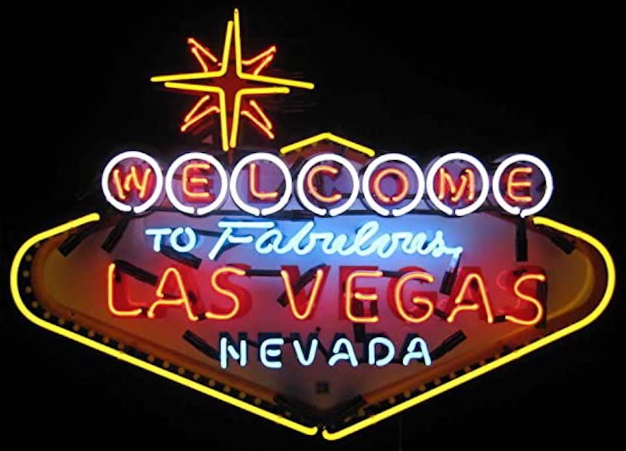 las vegas sign star of ishtar