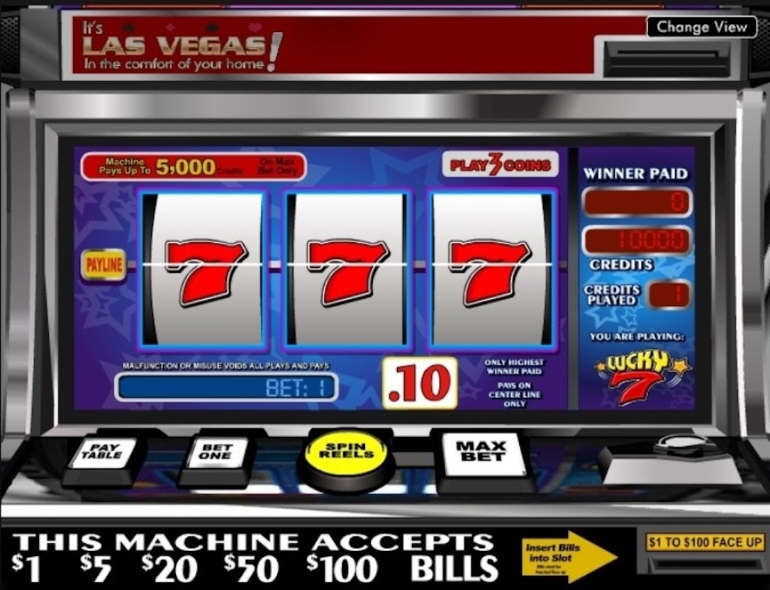 slot machine lucky 7